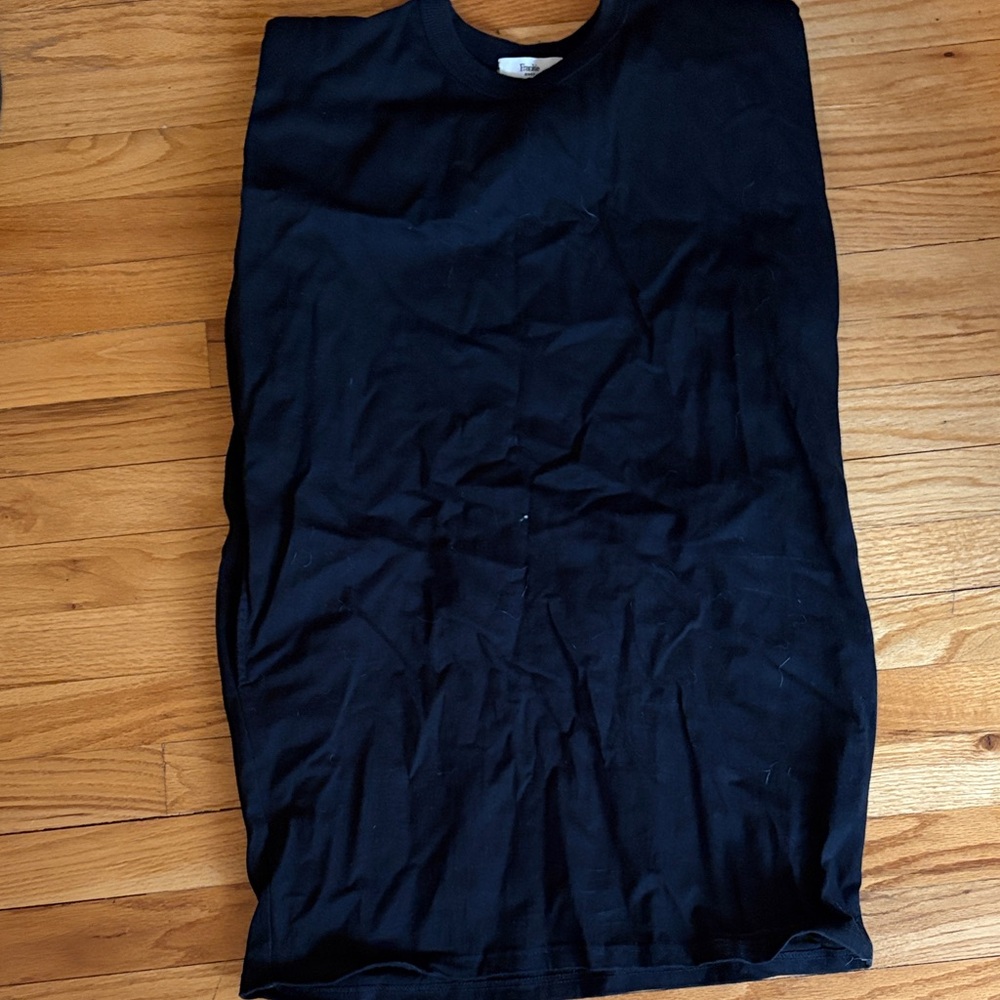 The Frankie Shop Classic Black Mini Dress